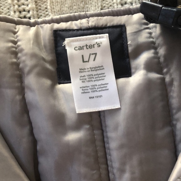 COPY - Carter’s Snowsuit Size L/7 - Picture 2 of 2